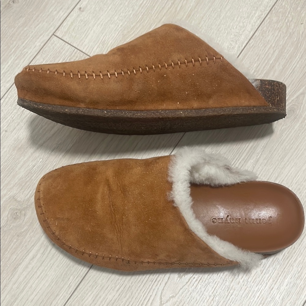 Jenni Kayne Shearling Lined Moc Clog - Picture 7 of 8